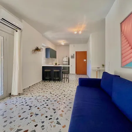 Appartement Colorful 1br In Center Near Loutráki